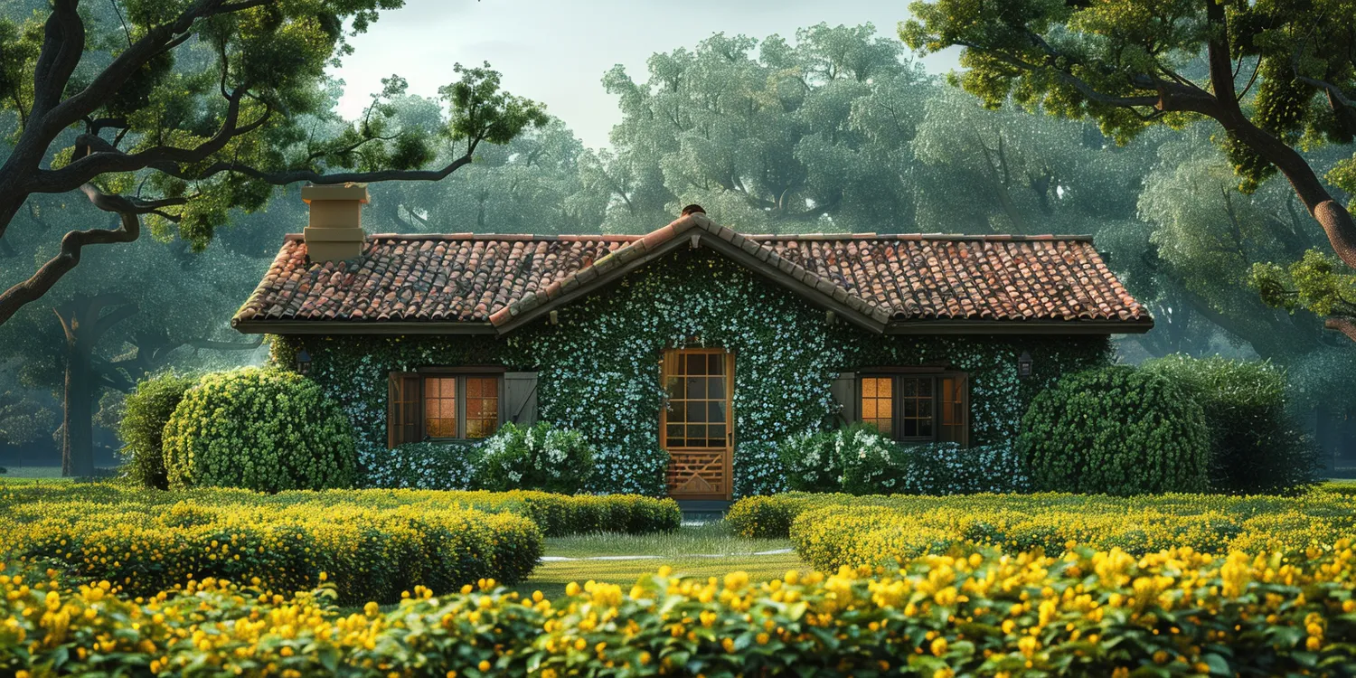 Żywopłot z cisa pospolitego