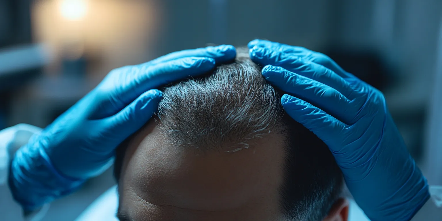 Łysienie na czubku głowy jaka fryzura?