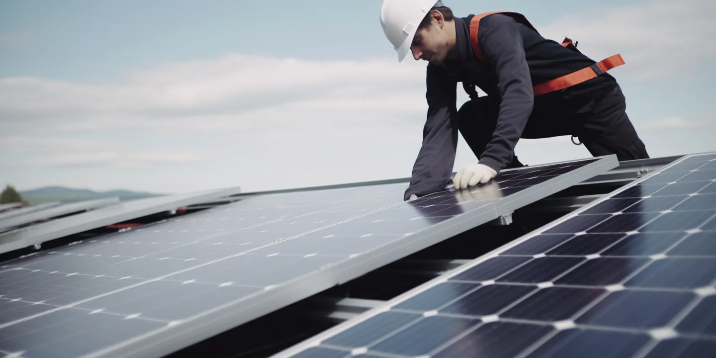 Jak myć panele fotowoltaiczne na dachu?