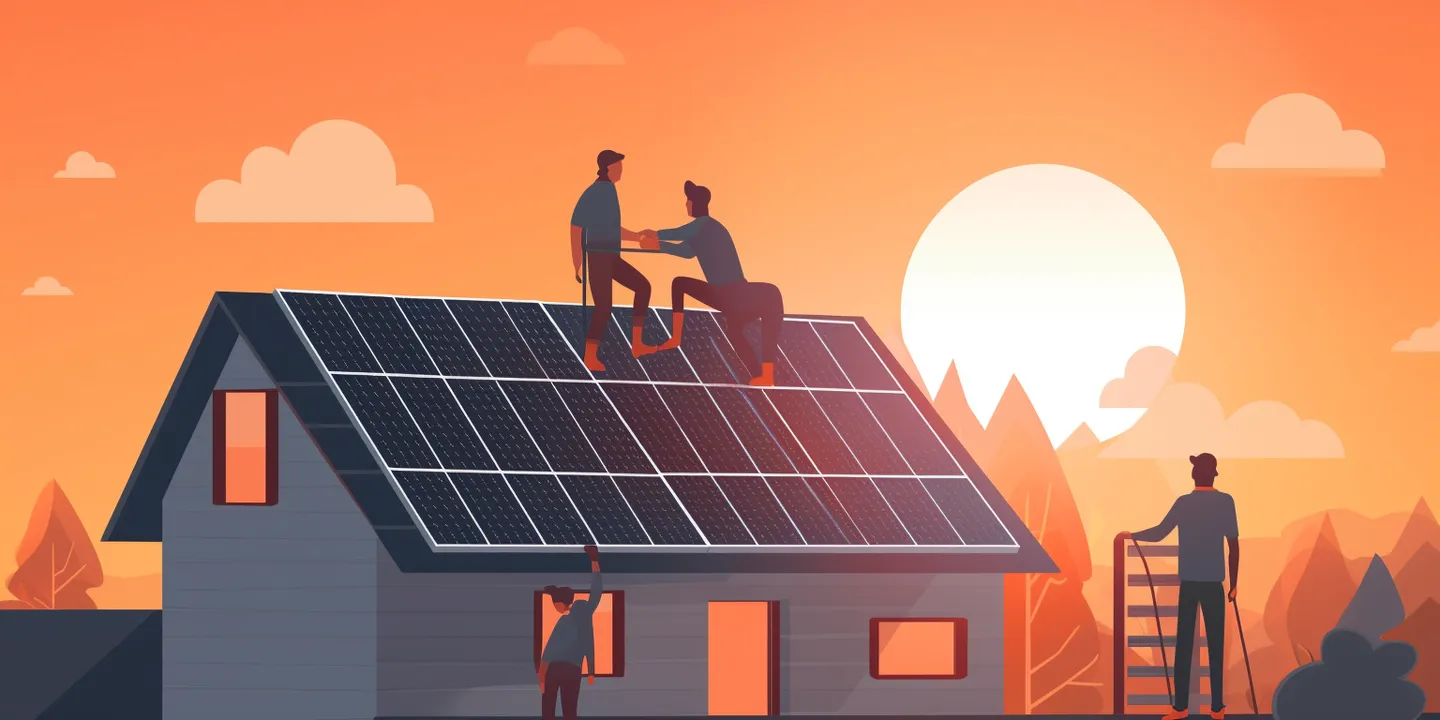 Jak ustawić panele fotowoltaiczne na gruncie?