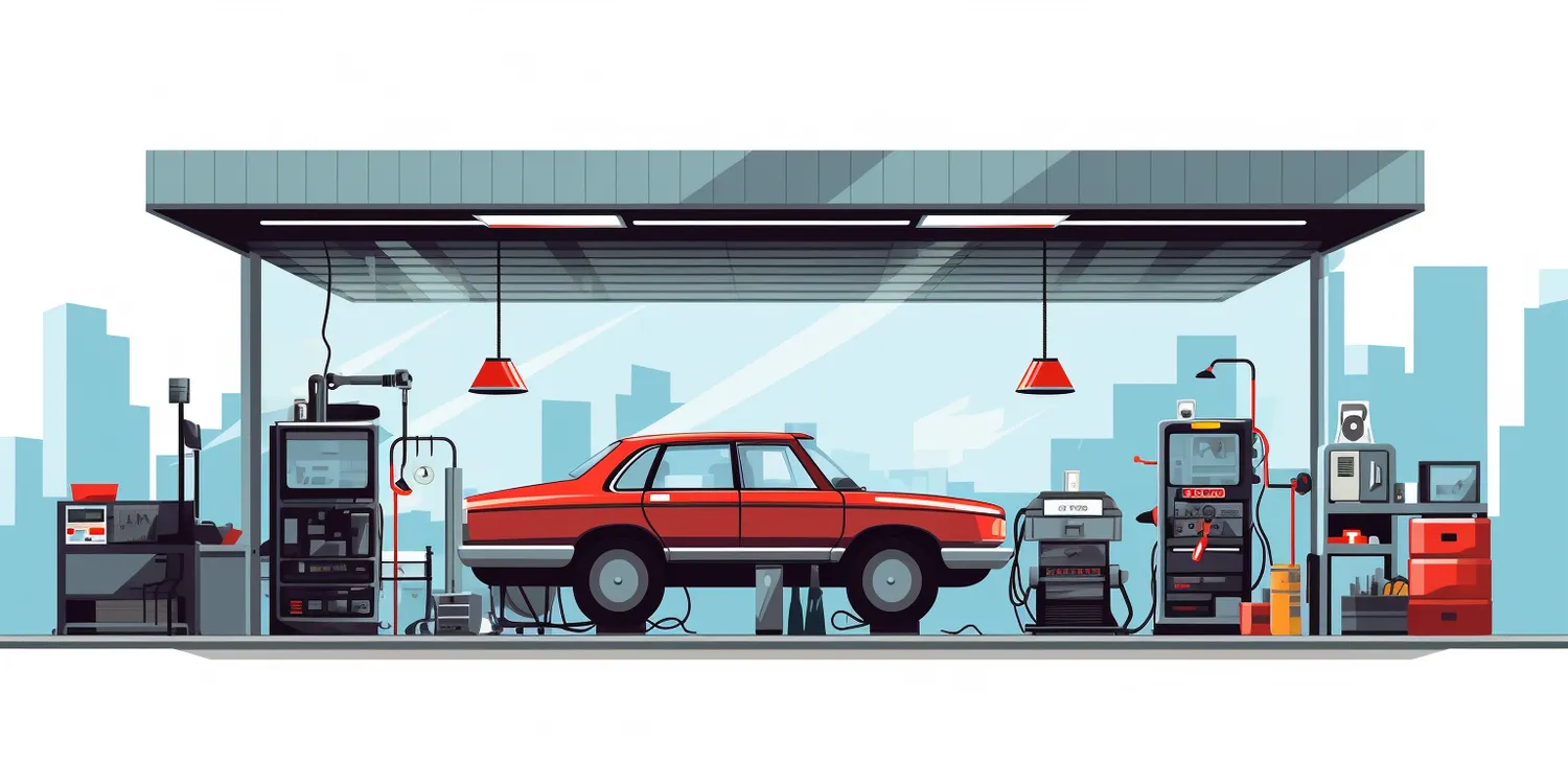 Naprawa samochodu w warsztacie samochodowym