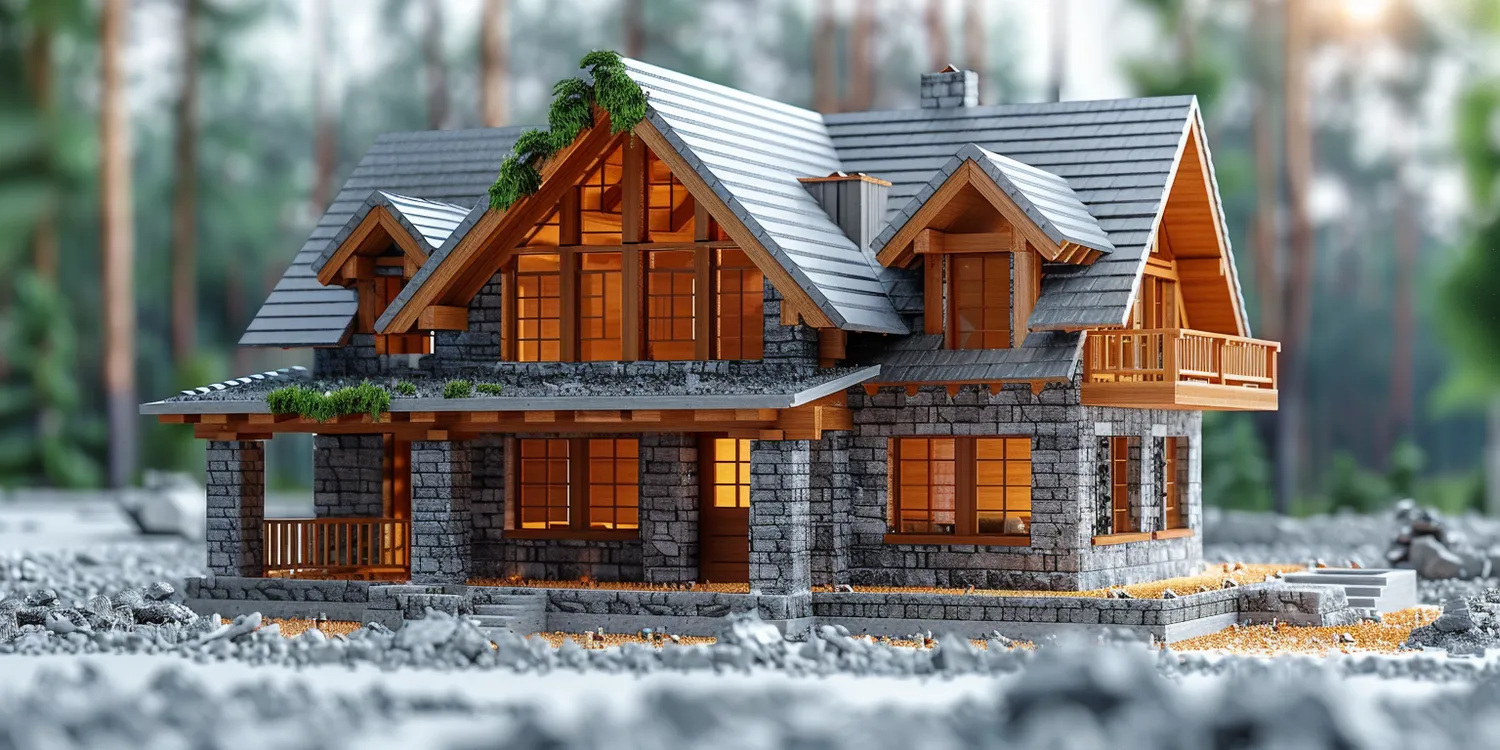  Drewniany dom na długie lata