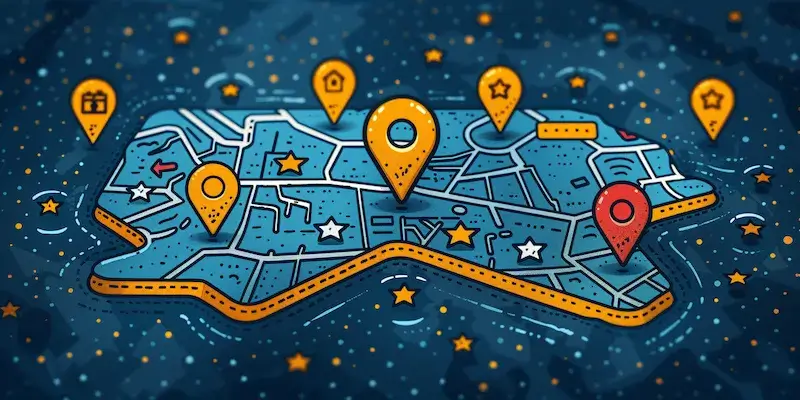 Google Maps jak zrobić pinezkę?