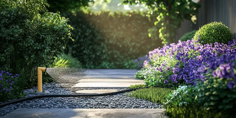 Jak zrobić nawadnianie ogrodu schemat?