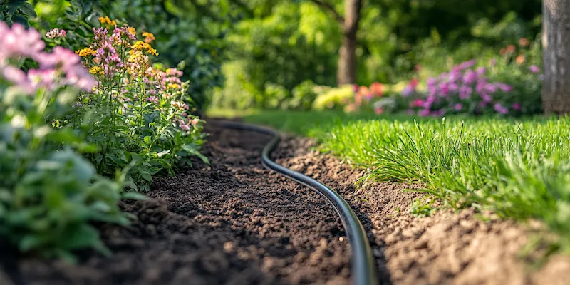 Jak zrobić nawadnianie ogrodu schemat?