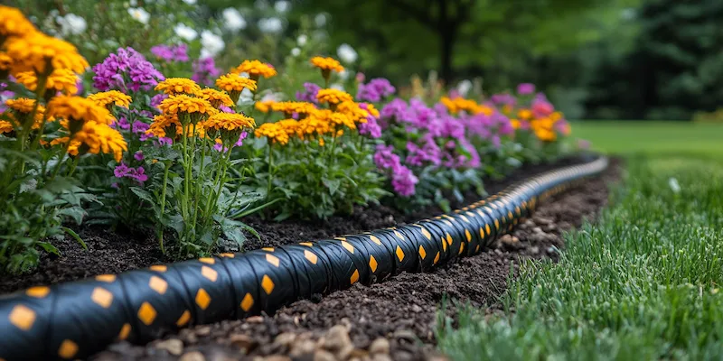 Nawadnianie ogrodu jakie rury?