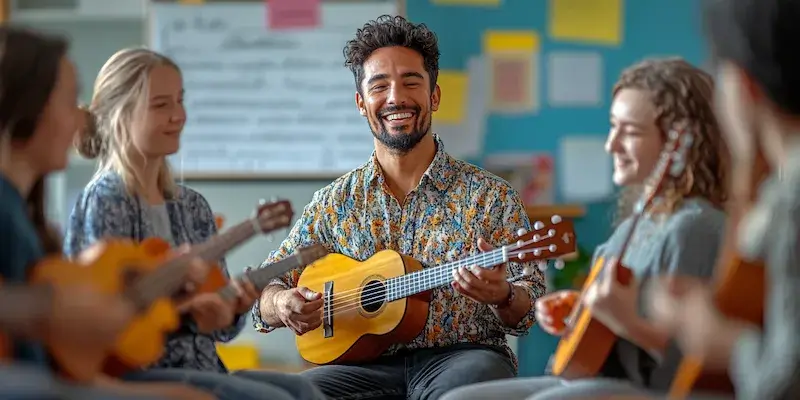 Jak nastroić ukulele tenorowe?