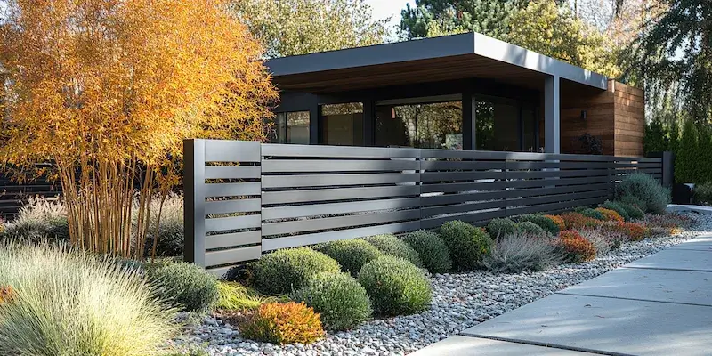 Metallzäune aus Polen mit montage