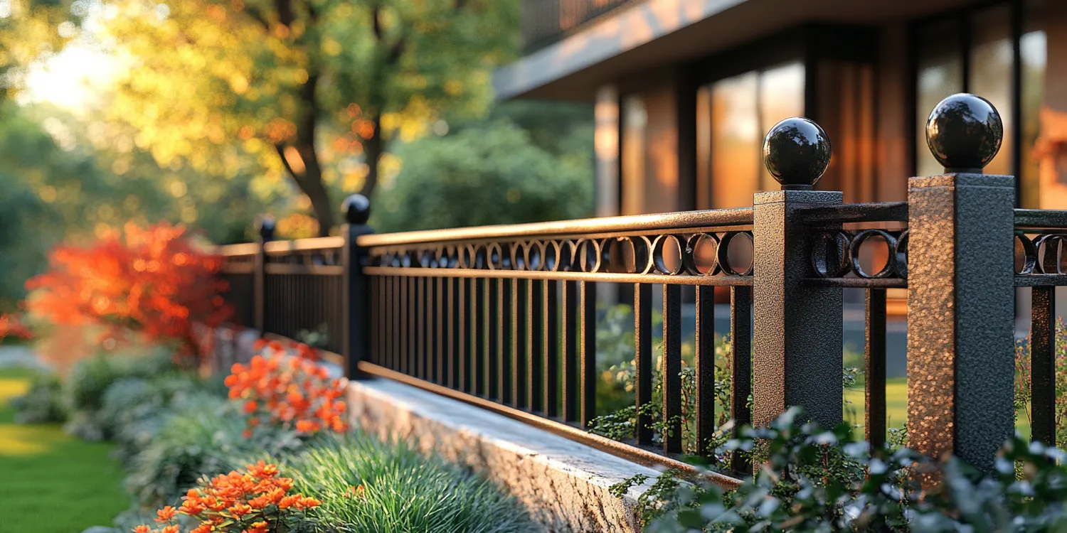 Czym wyczyścić metalowe ogrodzenie?