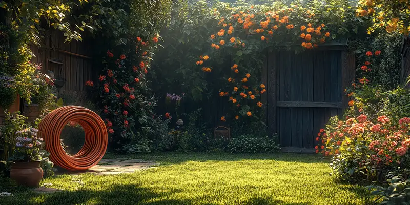 Jak zrobić uchwyt na wąż ogrodowy?